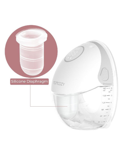 MOMCOZY M6 RINNAPUMBA SILIKOONMEMBRAAN, 2 TK