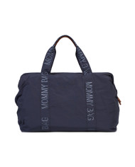 CHILDHOME SUUR EMADE KOTT MOMMY BAG SIGNATURE URBAN DARK GREY