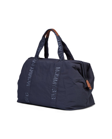 CHILDHOME SUUR EMADE KOTT MOMMY BAG SIGNATURE URBAN DARK GREY