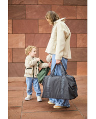 CHILDHOME SUUR EMADE KOTT MOMMY BAG SIGNATURE URBAN DARK GREY