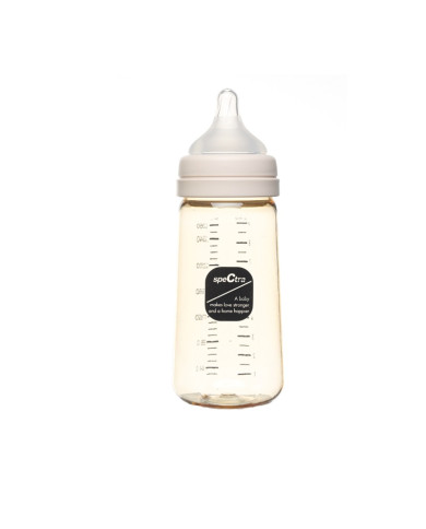 SPECTRA PPSU PUDEL, 260 ML, S-SUURUSE LUTIGA, CREAM VANILLA
