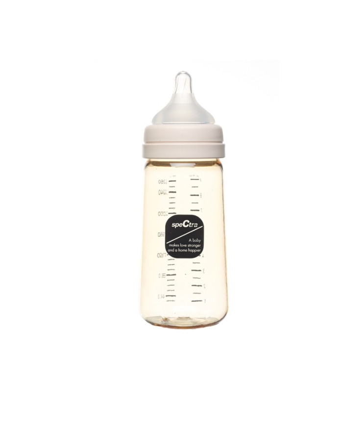 SPECTRA PPSU PUDEL, 260 ML, S-SUURUSE LUTIGA, CREAM VANILLA