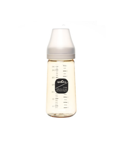 SPECTRA PPSU PUDEL, 260 ML, S-SUURUSE LUTIGA, CREAM VANILLA