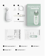 MOMCOZY BEEBI NINAASPIRAATOR PIKALT VASTUPIDAVA AKUGA