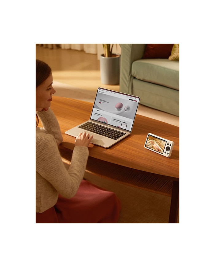 MOMCOZY SMART 5-TOLLINE VIDEOBEEBIMONITOR BM04 WIFI-FUNKTSIOONIGA