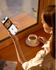 MOMCOZY SMART 5-TOLLINE VIDEOBEEBIMONITOR BM04 WIFI-FUNKTSIOONIGA