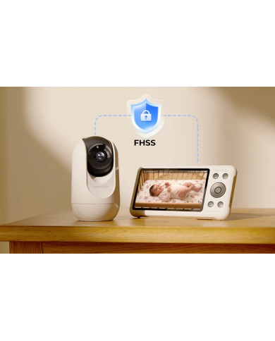 MOMCOZY SMART 5-TOLLINE VIDEOBEEBIMONITOR BM04 WIFI-FUNKTSIOONIGA