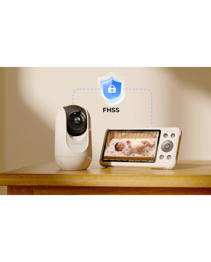 MOMCOZY SMART 5-TOLLINE VIDEOBEEBIMONITOR BM04 WIFI-FUNKTSIOONIGA