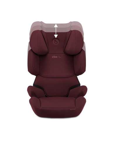 CYBEX SOLUTION X I-FIX AUTOTURVATOOL 15–36 KG, RUMBA RED