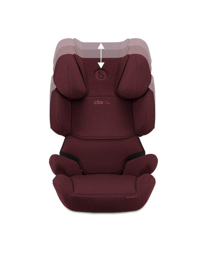 CYBEX SOLUTION X I-FIX AUTOTURVATOOL 15–36 KG, RUMBA RED