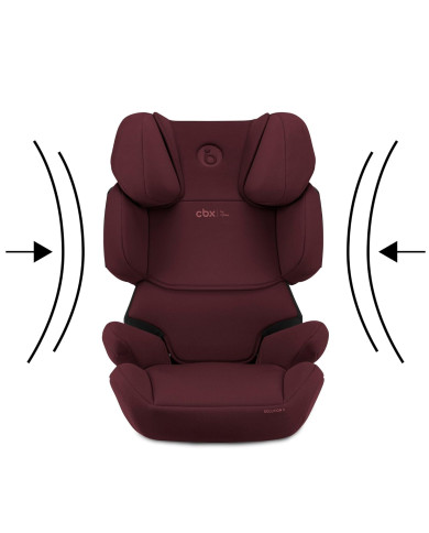 CYBEX SOLUTION X I-FIX AUTOTURVATOOL 15–36 KG, RUMBA RED