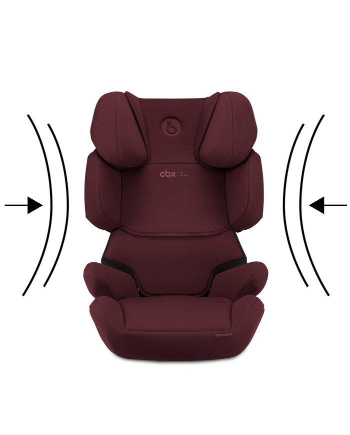 CYBEX SOLUTION X I-FIX AUTOTURVATOOL 15–36 KG, RUMBA RED