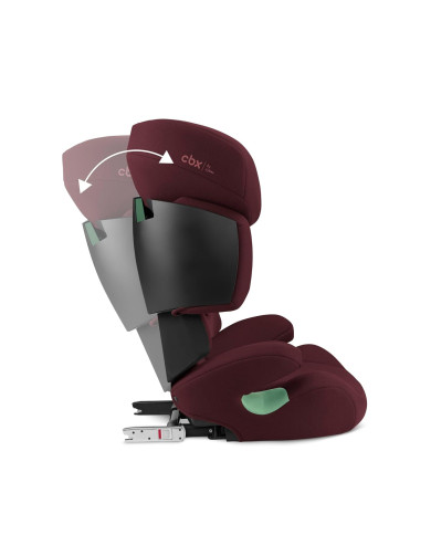 CYBEX SOLUTION X I-FIX AUTOTURVATOOL 15–36 KG, RUMBA RED