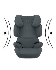 CYBEX SOLUTION X I-FIX AUTOTURVATOOL 15–36 KG, COBBLESTONE