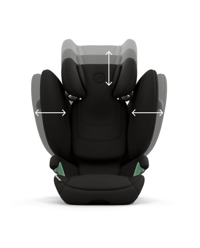 CYBEX SOLUTION G2 I-FIX TURVATOOL 15–36 KG, MAGIC BLACK