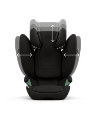 CYBEX SOLUTION G2 I-FIX TURVATOOL 15–36 KG, MAGIC BLACK