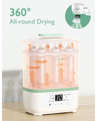 MOMCOZY 8-IN-1 ELEKTRILINE AURUGA LUTIPUDELITE STERILISAATOR IMIKUTELE