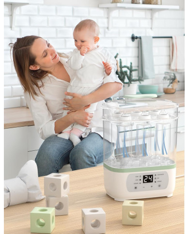 MOMCOZY 8-IN-1 ELEKTRILINE AURUGA LUTIPUDELITE STERILISAATOR IMIKUTELE