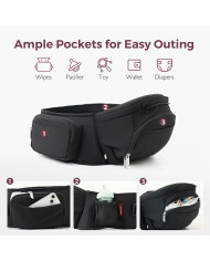 MOMCOZY BEEBIKANDMIS MOVE2FIT 2IN1 PUUSATOEGA, MUST