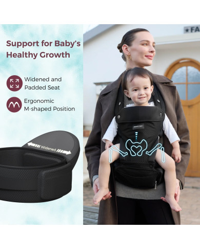 MOMCOZY BEEBIKANDMIS MOVE2FIT 2IN1 PUUSATOEGA, MUST