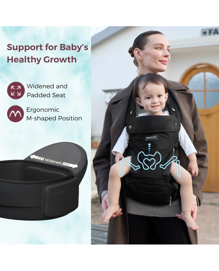 MOMCOZY BEEBIKANDMIS MOVE2FIT 2IN1 PUUSATOEGA, MUST