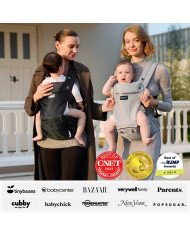 MOMCOZY BEEBIKANDJA MOVE2FIT 2IN1 PUUSASEDMEGA, VÕRGUSTIKUGA, HALL