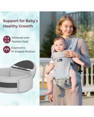 MOMCOZY BEEBIKANDJA MOVE2FIT 2IN1 PUUSASEDMEGA, VÕRGUSTIKUGA, HALL