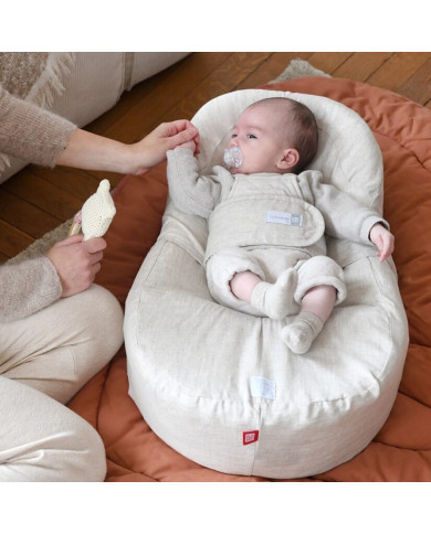 RED CASTLE COCOONABABY LAMAMISPESA, LINEN NATURAL
