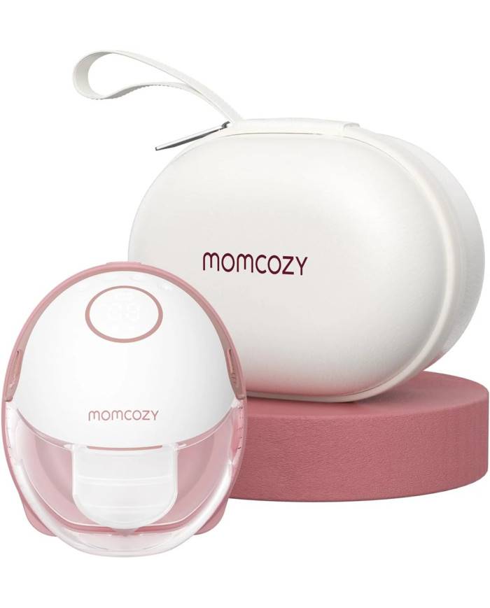 MOMCOZY Kaasaskantav Juhtmevaba Rinnapump M6 – Roosa