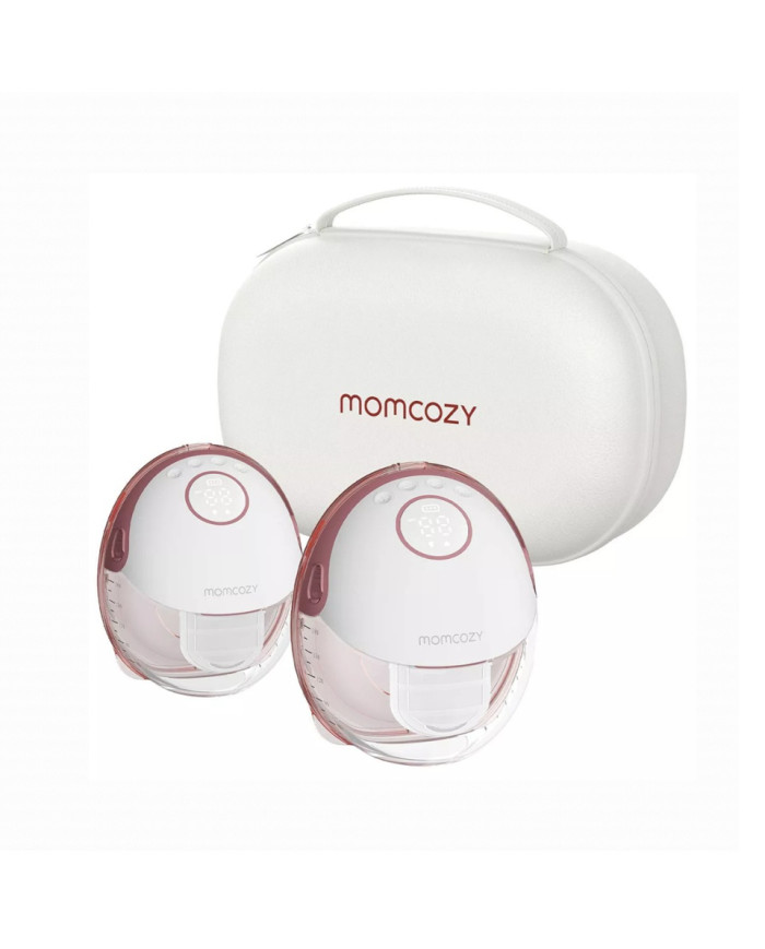 MOMCOZY Kahepoolne Juhtmevaba Rinnapump M6 - Roosa