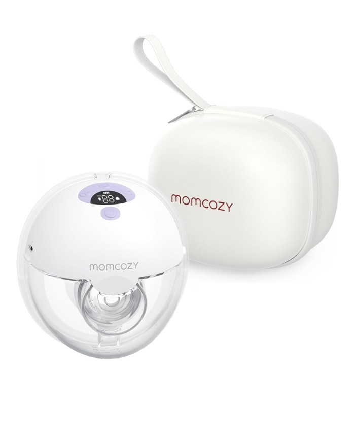 MOMCOZY Kaasaskantav Juhtmevaba Rinnapump M5 – Lilla