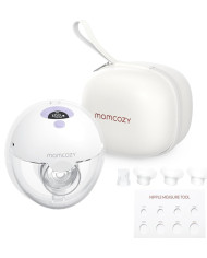 MOMCOZY Kaasaskantav Juhtmevaba Rinnapump M5 – Lilla