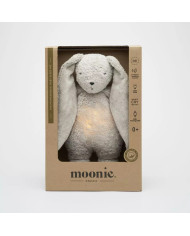 MOONIE 2.0 Organic Unesõber Jänku Grey – nutikas abiline beebile