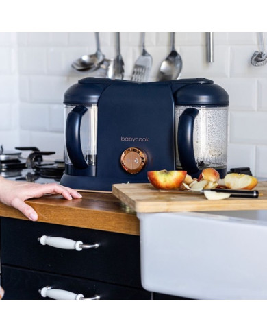 BEABA Babycook Plus Blender-auruti 4in1, Night Blue