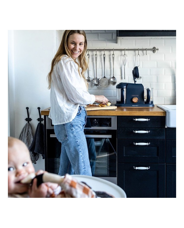 BEABA Babycook Plus Blender-auruti 4in1, Night Blue