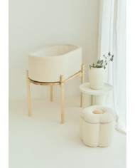 CHILDHOME Laste Puhv-Mänguasjakast - Flower Off White