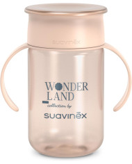 SUAVINEX 360° Lekkekindel Õppetops +12 kuud, Wonderland Pink