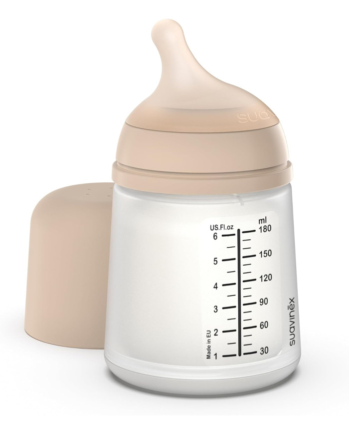 SUAVINEX ZERO ZERO Koolikutevastane lutipudel 180ml +0 kuud LIGHT