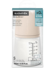 SUAVINEX ZERO ZERO Koolikutevastane lutipudel 180ml +0 kuud LIGHT