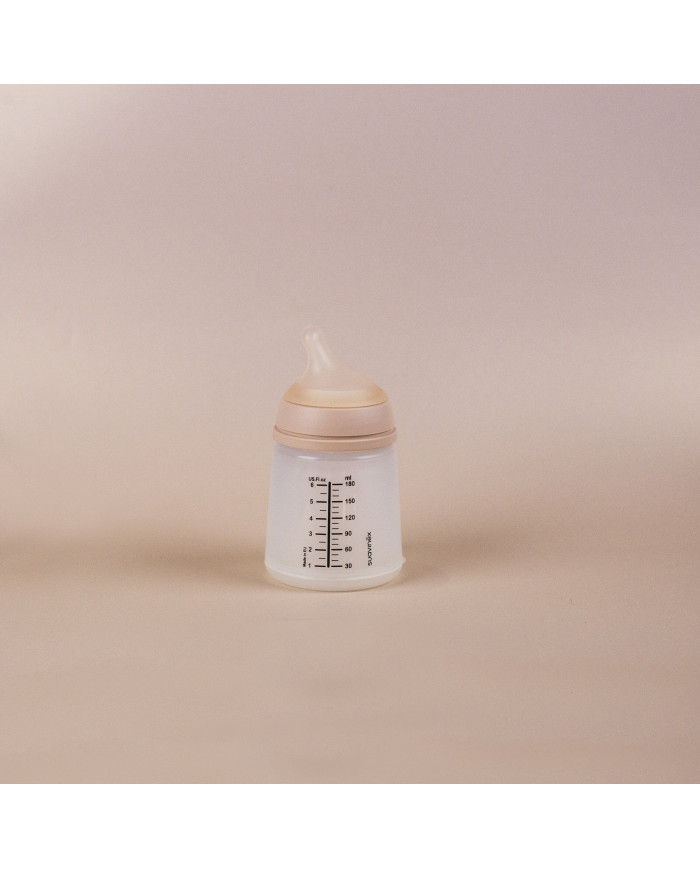 SUAVINEX ZERO ZERO Koolikutevastane lutipudel 180ml +0 kuud LIGHT
