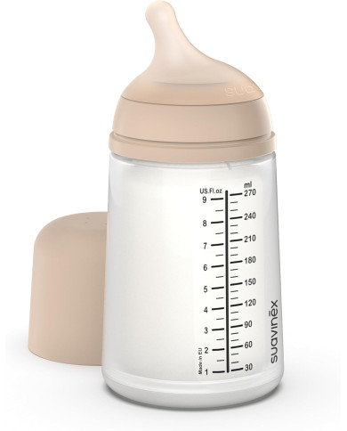 SUAVINEX ZERO ZERO ANTI-COLIC LUTIPUDEL, 270 ML, ALATES +3 KUUST