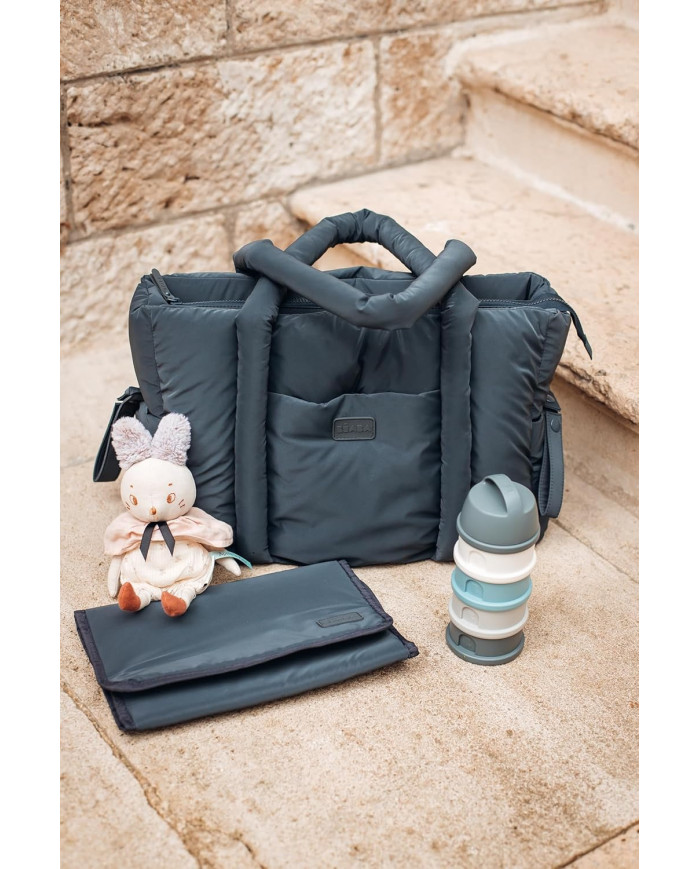 BEABA emakott Puffy Paris Dark Heather Grey – stiilne ja mahukas