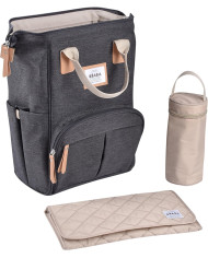 BEABA Ema Seljakott - Wellington Dark Heather Grey