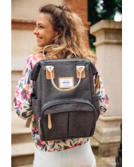 BEABA Ema Seljakott - Wellington Dark Heather Grey