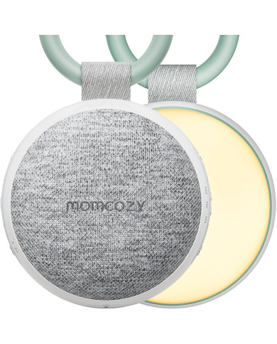 Momcozy kaasaskantav valge müra seade öövalgustiga