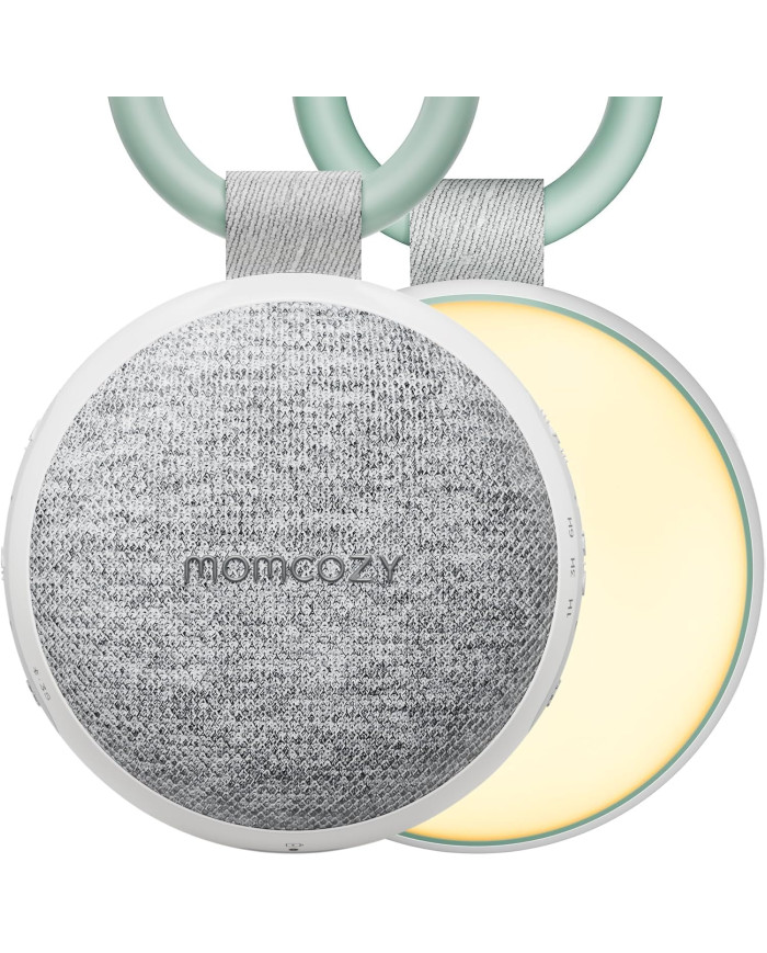 Momcozy kaasaskantav valge müra seade öövalgustiga