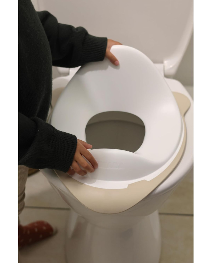 BEABA õpetav WC-poti iste, Clay – ergonoomiline disain