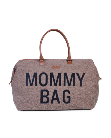 CHILDHOME Mommy Bag - Teddy Soft Brown | Emade tarvikute kott