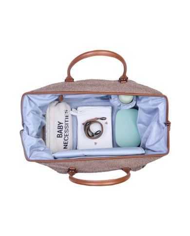 CHILDHOME Mommy Bag - Teddy Soft Brown | Emade tarvikute kott