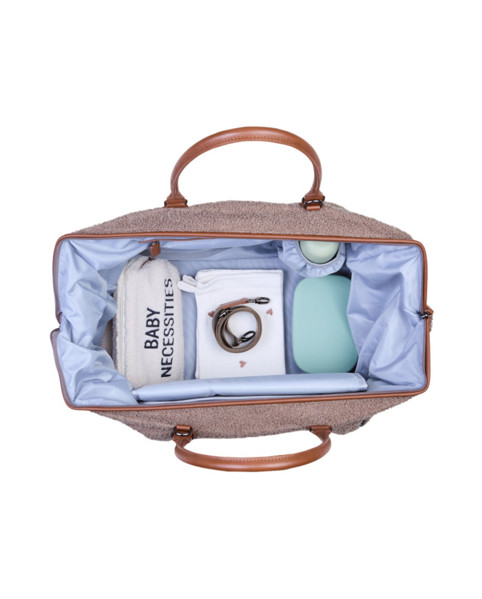 CHILDHOME Mommy Bag - Teddy Soft Brown | Emade tarvikute kott